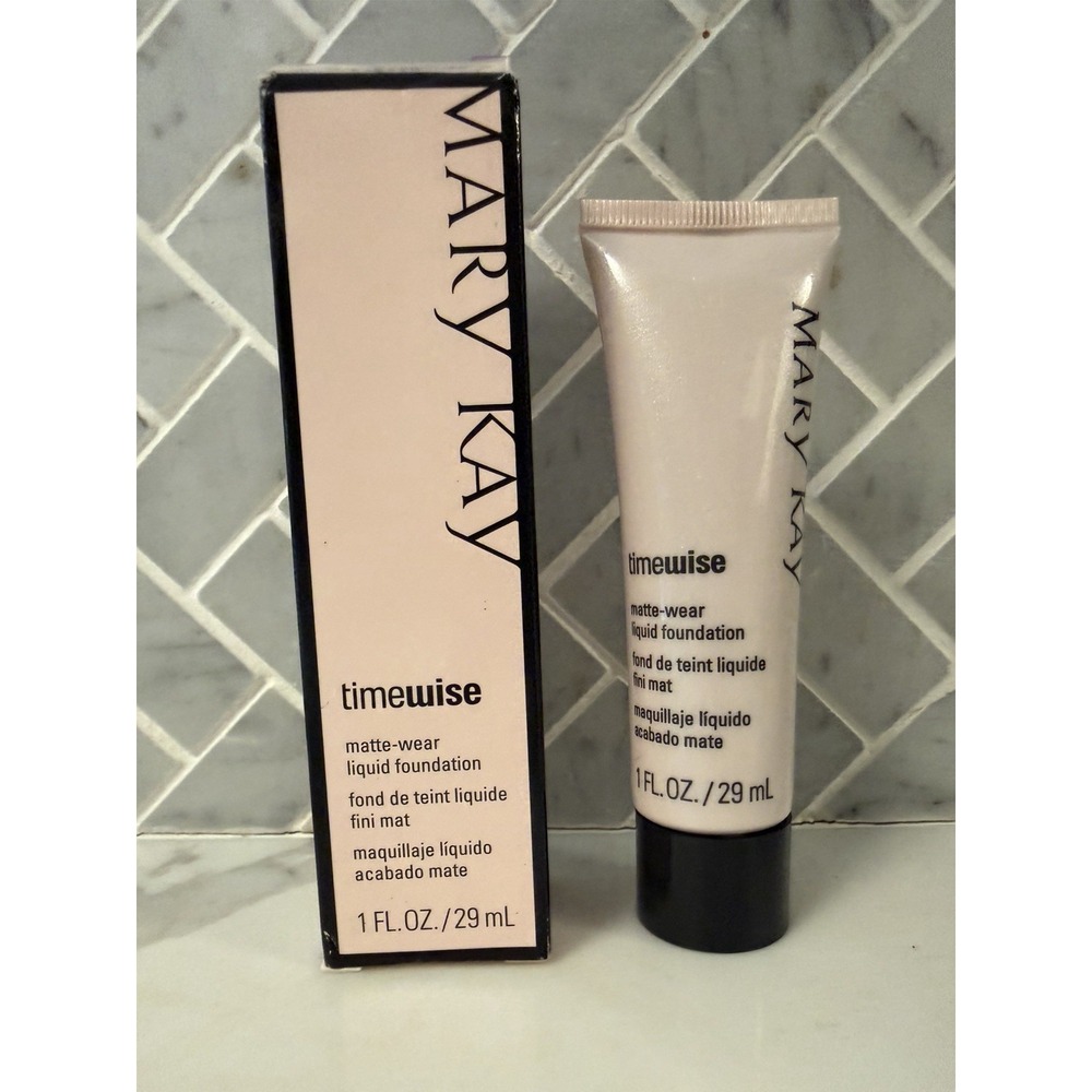 Mary Kay Timewise Matte-Wear Liquid Foundation 1 Oz Bronze 6 lot 038771 NIB